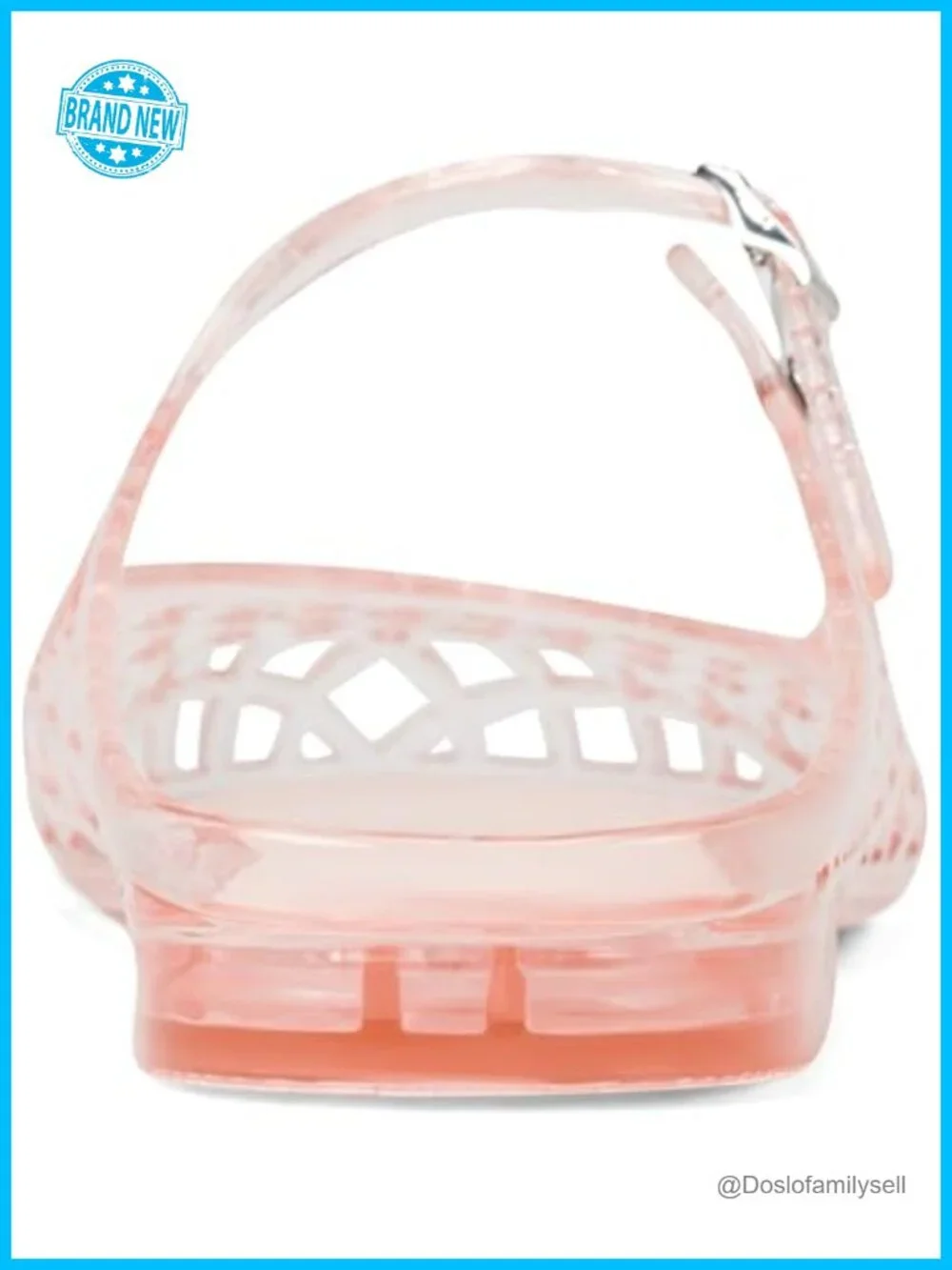 Mary Jane Jelly Ballet Flat Buckle Closed Toe Casual Comfort Shoe